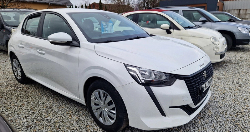 Peugeot 208 cena 40900 przebieg: 41000, rok produkcji 2019 z Sulechów małe 154